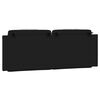 vidaXL Headboard Cushion "Viana" Black and White 153 cm Faux Leather
