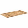 vidaXL Table Top Solid Mango Wood 25-27 mm 120x60 cm