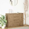 vidaXL Sideboard with Drawers Artisan Oak 100.5x35x76 cm Engineered Wood
