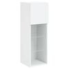 vidaXL 6 Piece TV Wall Units with LED White Engineered Wood