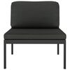 vidaXL 8 Piece Garden Lounge Set with Cushions Aluminium Anthracite