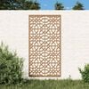 vidaXL Garden Wall Decoration 105x55 cm Corten Steel Moorish Design