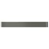 vidaXL Garden Raised Bed Powder-coated Steel 620x80x68 cm Grey