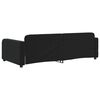 vidaXL Day Bed without Mattress Black 90x190 cm Velvet