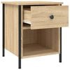 vidaXL Bedside Cabinets 2 pcs Sonoma Oak 40x42x50 cm Engineered Wood