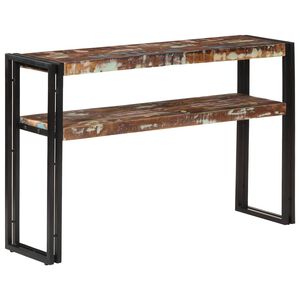 vidaXL Console Table 120x30x75 cm Solid Reclaimed Wood