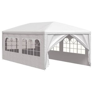 vidaXL Party Tent 3x6 m White