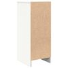 vidaXL Sideboard White 29.5x34x76 cm Engineered Wood