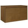 vidaXL TV Cabinets 3 pcs Honey Brown Solid Wood Pine