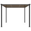 vidaXL Garden Gazebo Anthracite 3x3 m Aluminium