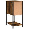 vidaXL Bedside Cabinets 2 pcs Smoked Oak 32x42x70 cm Engineered Wood