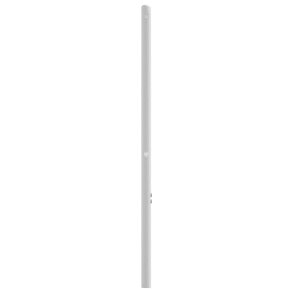 vidaXL Metal Replace Headboard White 107 cm