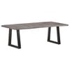 vidaXL Coffee Table with Live Edges 115x60x40 cm Solid Acacia Wood