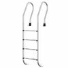 vidaXL Pool Ladder 54x38x184,5 cm 304 Stainless Steel