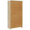 vidaXL Wardrobe Sonoma Oak 100x50x200 cm Engineered Wood