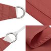 vidaXL Sunshade Sail Oxford Fabric Square 2x2 m Terracotta