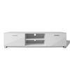 vidaXL TV Cabinet High-Gloss White 140x40.5x35 cm