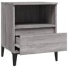 vidaXL Bedside Cabinets 2 pcs Grey Sonoma 40x35x50 cm