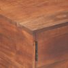 vidaXL Coffee Table Honey Brown 67x67x45 cm Solid Acacia Wood