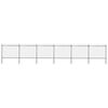 vidaXL Garden Fence with Spear Top Steel 1005x150 cm Black