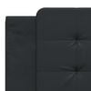 vidaXL Bed Frame without Mattress "Zadar" Black 180x200 cm King Fabric