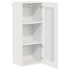 vidaXL Kitchen Cabinet Kalmar White 40 x 31 x 100 cm Engineered Wood