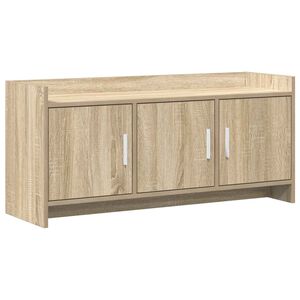 vidaXL TV Cabinet 102 x 33 x 47 cm Sonoma Oak Engineered Wood