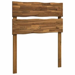 vidaXL Live Edge Headboard ROSTOCK Natural 90 cm Solid Acacia Wood