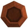 vidaXL Planter Rusty 50 x 50 x 40 cm Weathering Steel