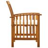 vidaXL Garden Dining Chairs 6 pcs with Cushions Solid Wood Acacia