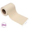 vidaXL Garden Privacy Screen PVC 35x0.19 m Cream