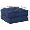 vidaXL Modular Sofa Unit Indigo 70 x 70 x 36 cm Fabric