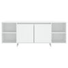 vidaXL TV Cabinet White 130x35x50 cm Engineered Wood