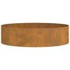 vidaXL Garden Planter Brown 80 x 80 x 20 cm Weathering Steel