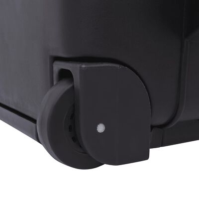 vidaXL Wheel-equipped Tool/Equipment Case with Pick & Pluck Foam Inside