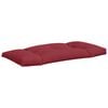 vidaXL Pallet Cushions 3 pcs Wine Red Fabric