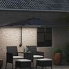 vidaXL Garden Parasol Anthracite 248.5 x 247.5 x 160 cm