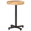 vidaXL Bistro Table Round &Oslash;50x75 cm Rough Mango Wood