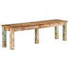 vidaXL Bench 160x35x46 cm Solid Reclaimed Wood