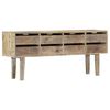 vidaXL Sideboard 140x30x60 cm Solid Mango Wood