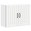 vidaXL Kitchen Wall Cabinet "Lucca" White Engineered Wood