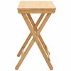 vidaXL Kitchen Table Folding Manual Natural 40 x 30 x 53.5 cm Bamboo