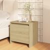 vidaXL Bedside Cabinet Sonoma Oak 45x34x44.5 cm Engineered Wood