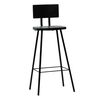 vidaXL Bar Chairs 4 pcs Solid Reclaimed Wood