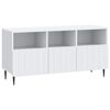 vidaXL TV Cabinet with Drawer White 102 x 34.5 x 50 cm Engineered Wood
