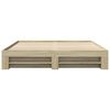vidaXL Bed Frame without Mattress Sonoma Oak 180x200 cm Super King Engineered Wood
