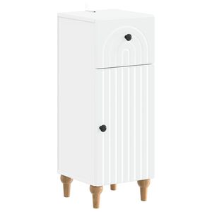 vidaXL Bathroom Storage Cainet ALKMAAR White 30 x 31 x 80 cm
