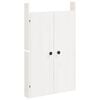 vidaXL Outdoor Kitchen Doors MEPPEL White 50x9x82 cm Solid Wood Pine