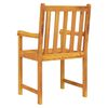 vidaXL Garden Chairs 2 pcs Solid Acacia Wood