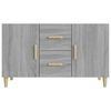 vidaXL Sideboard Grey Sonoma 100x36x60 cm Engineered Wood